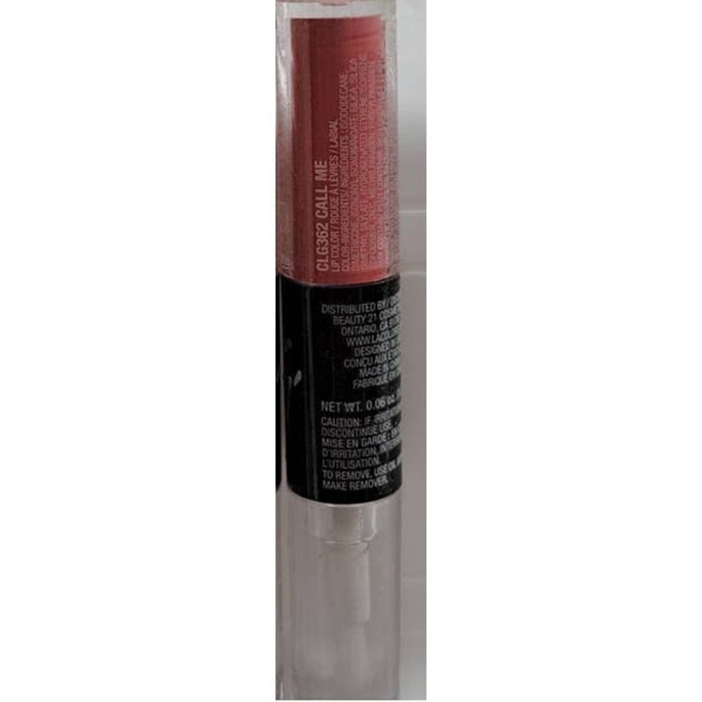 BUNDLE ONLY LA Colors Lock in Lipcolor Lipgloss Makeup Duo Clg362 Call Me
